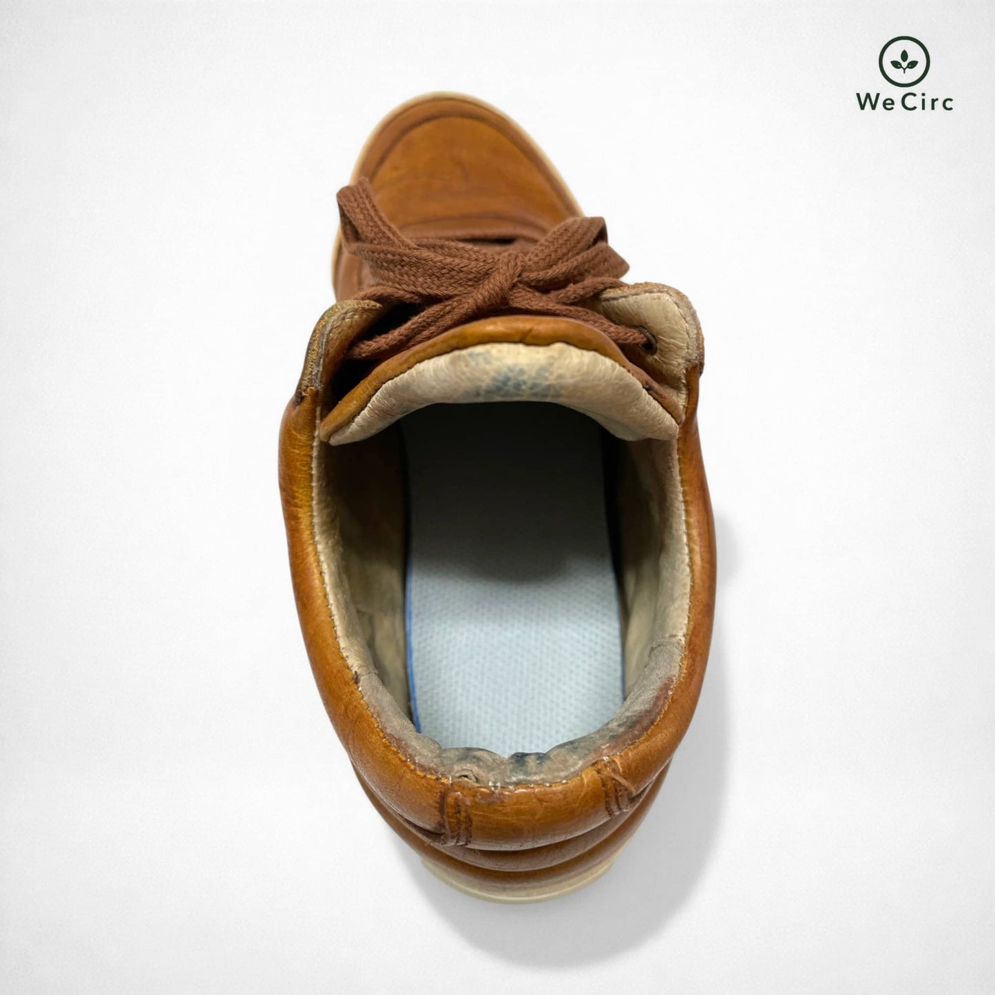 Low Top Premium Wood Sneaker Braun 42 - Detailansicht
