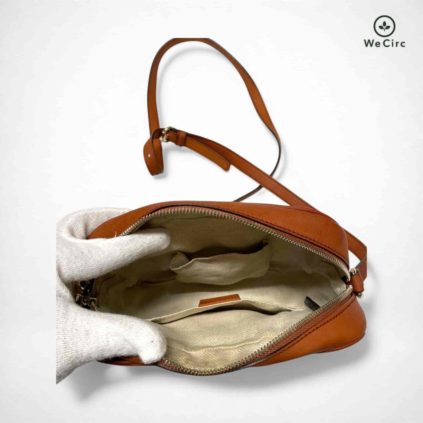 Soho Tasche Braun - Detailansicht