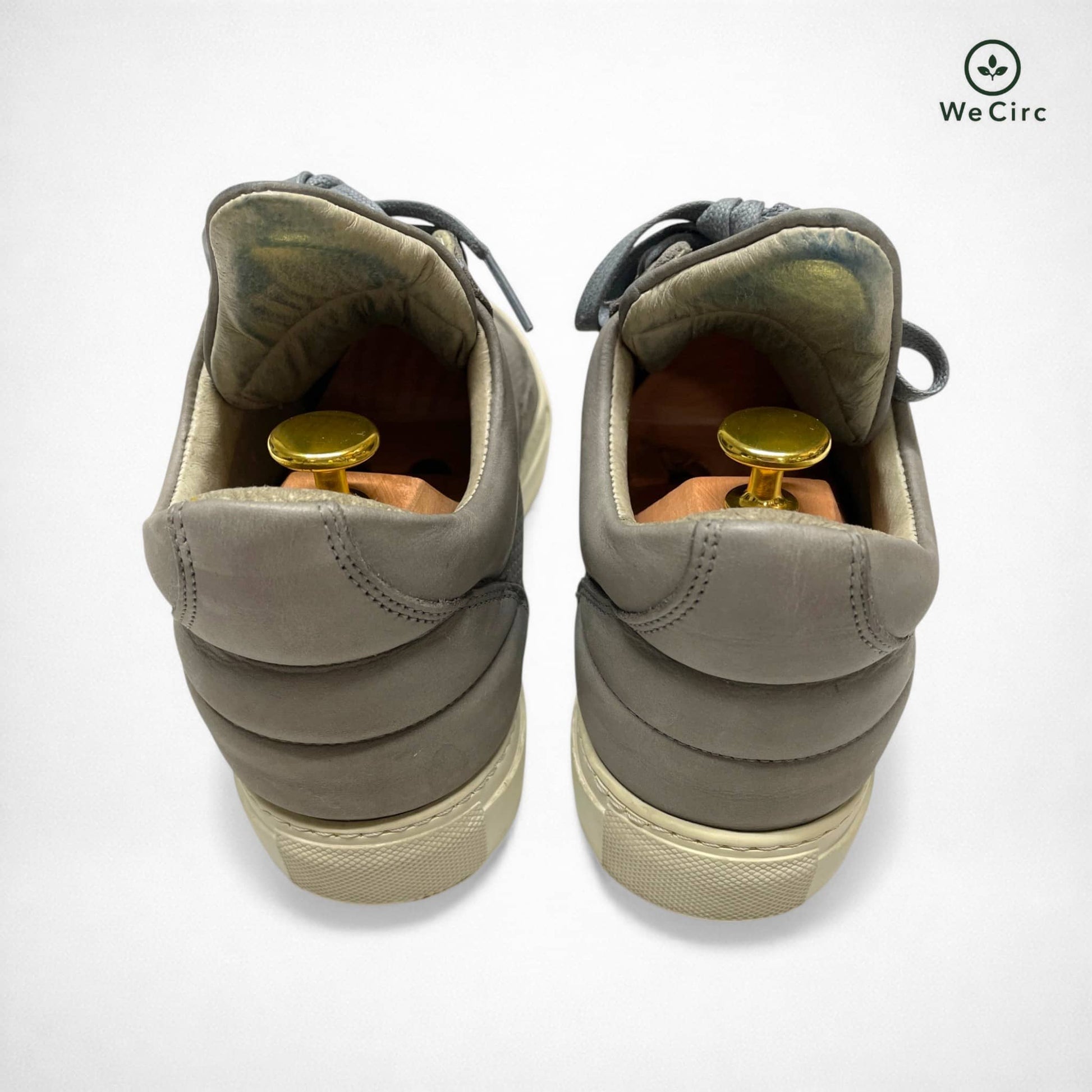 Low Top Ripple Nubuck Sneaker Grau 41 - Detailansicht