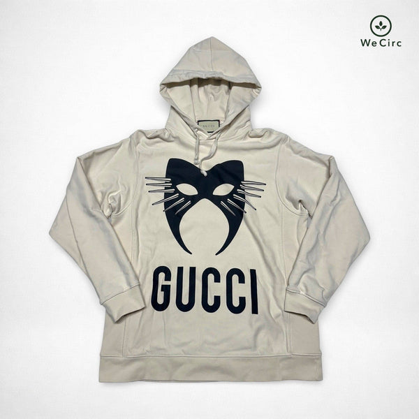 Mask Manifesto Hoodie Beige XL