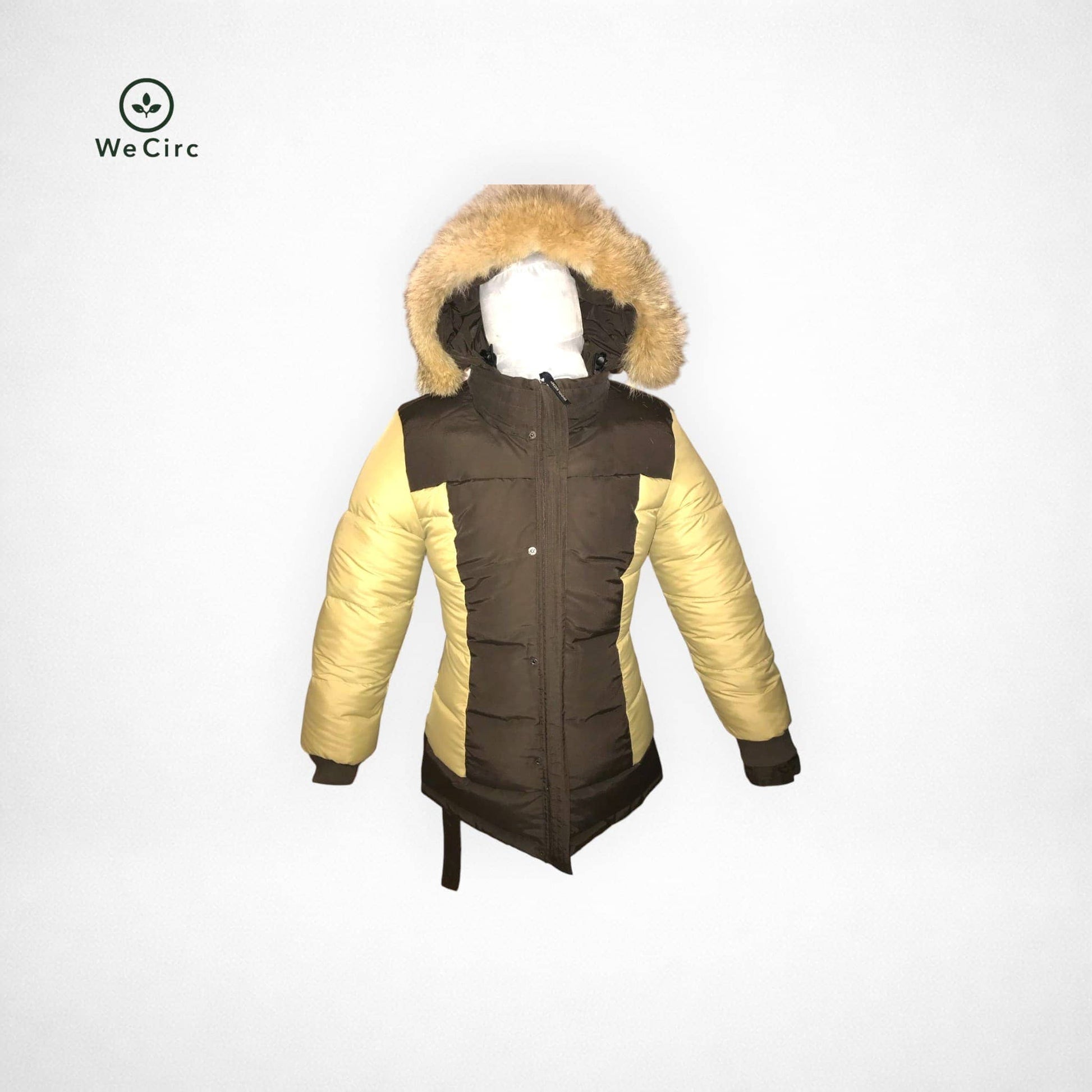 Daunenparka Braun M - Detailbild