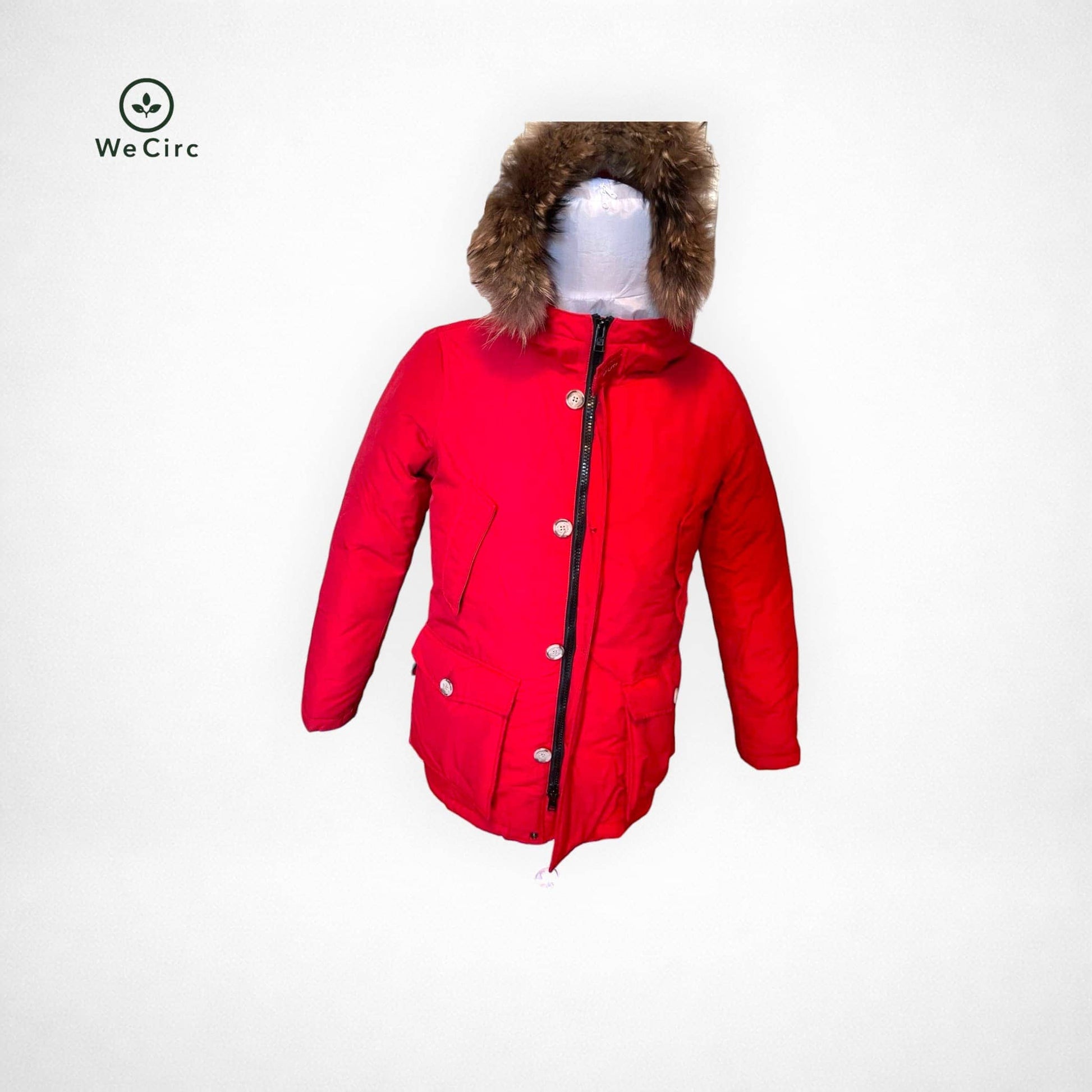 Arctic Parka Rot L (152-158) - Detailbild
