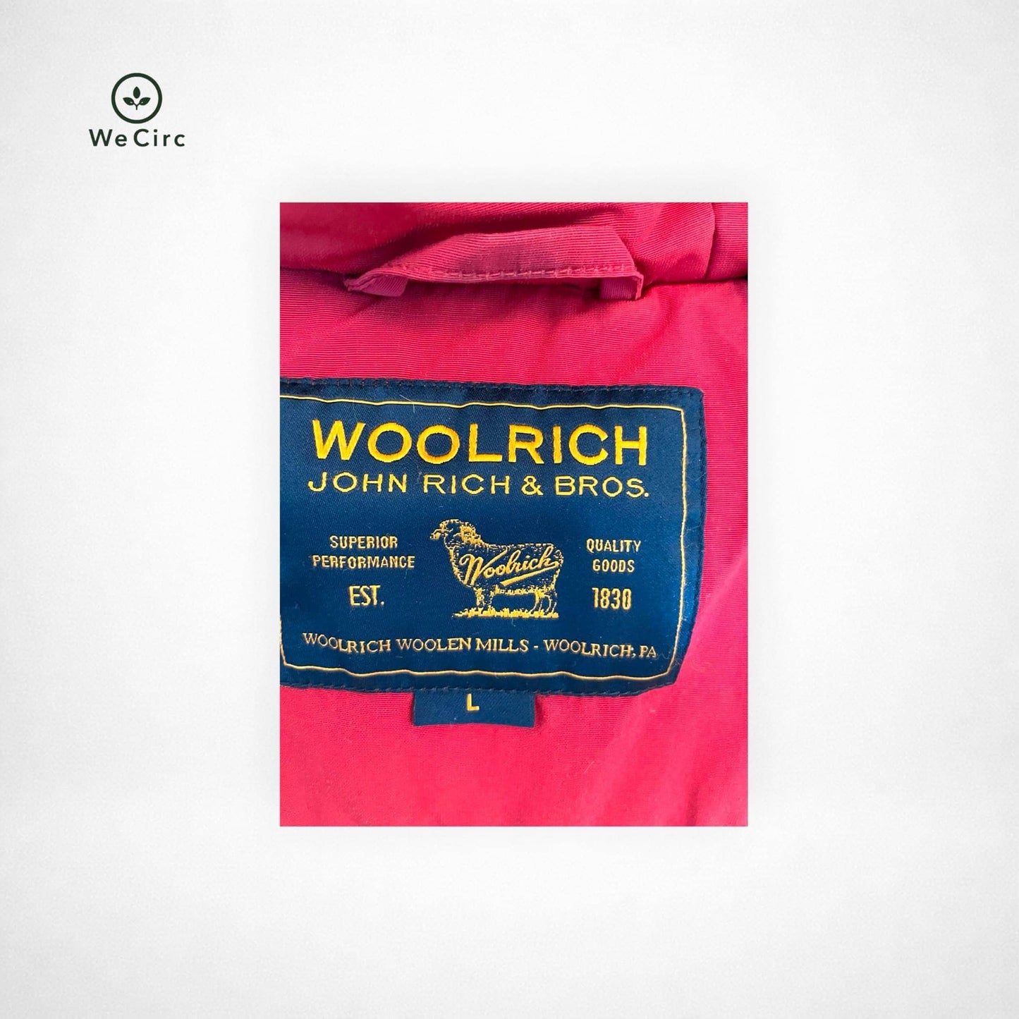 Parka Rot L - Detailbild