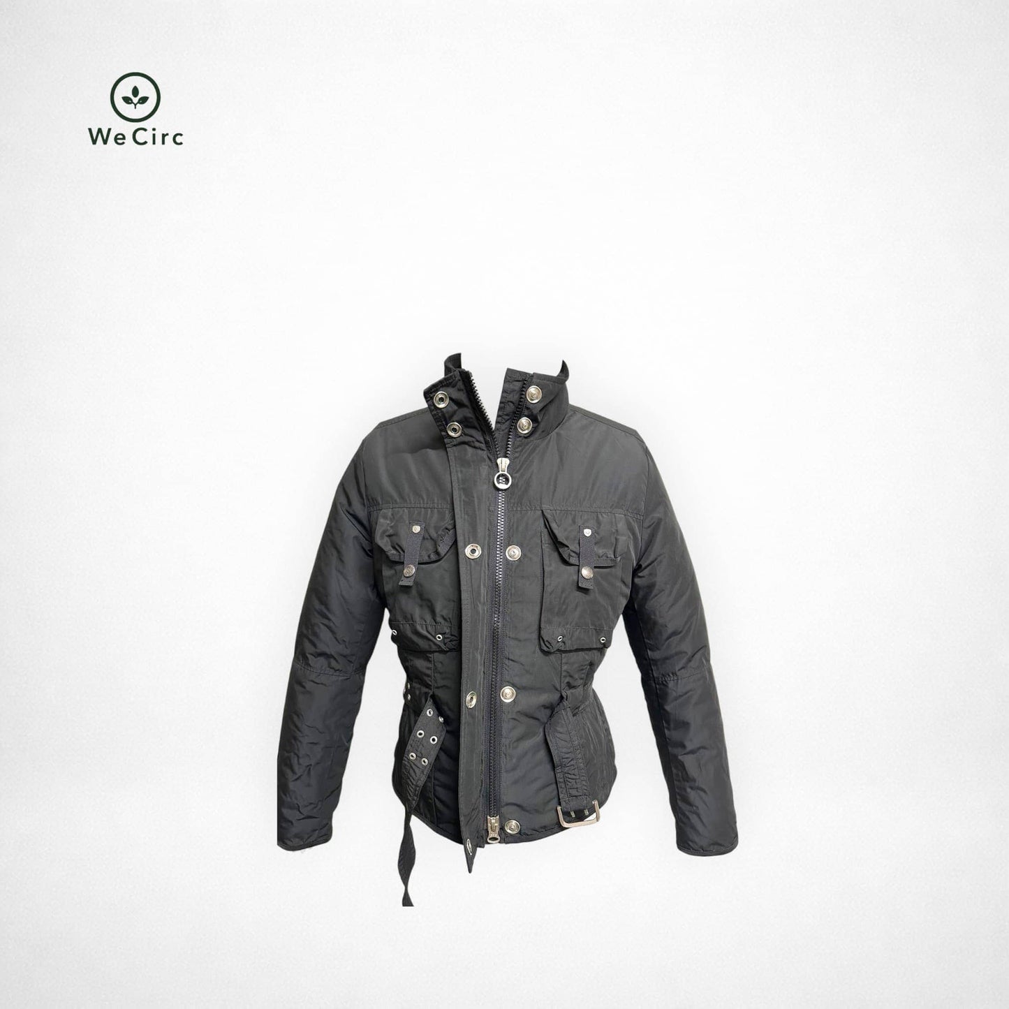 Ayala Jacke Schwarz M - Detailbild