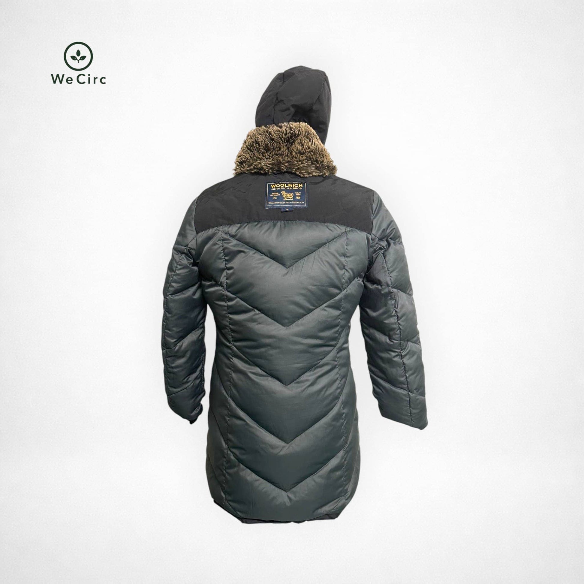 Parka mit Fell Schwarz M - Detailbild