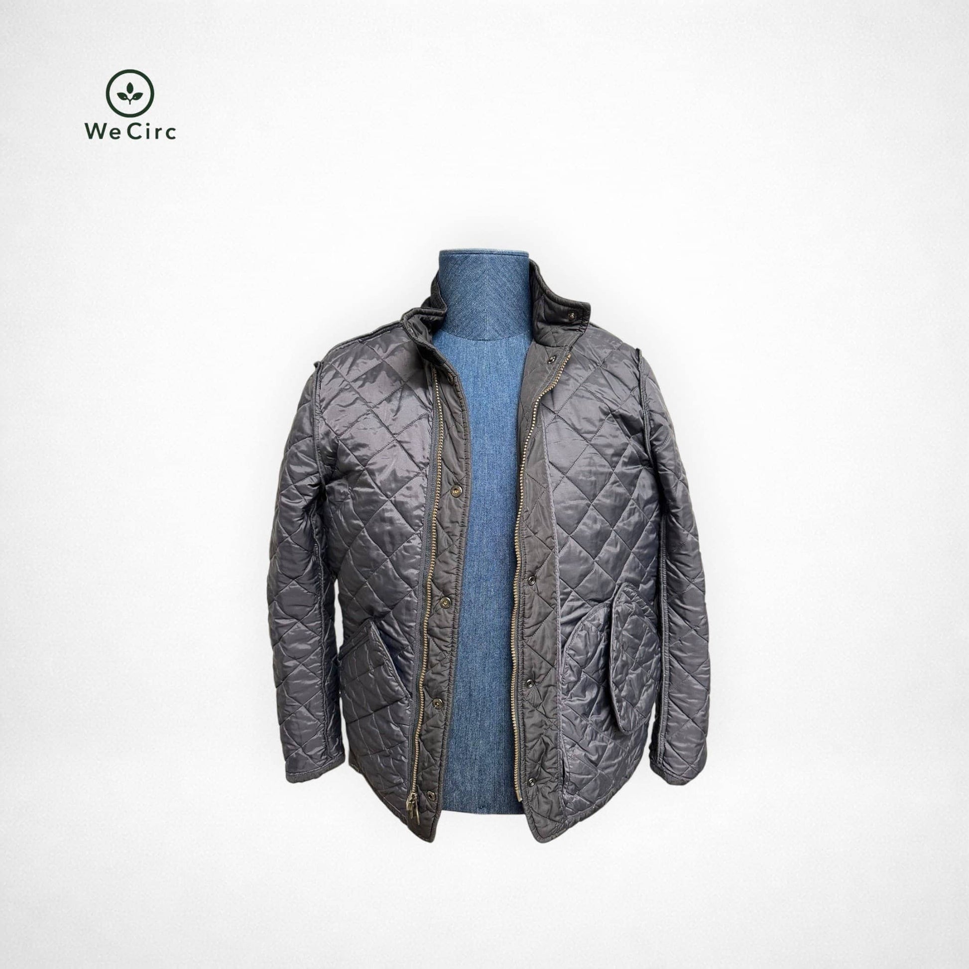 Steppjacke Schwarz S - Detailbild