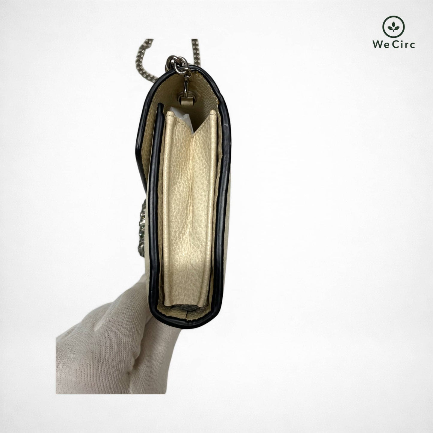 Dionysus Tasche Beige - Detailansicht