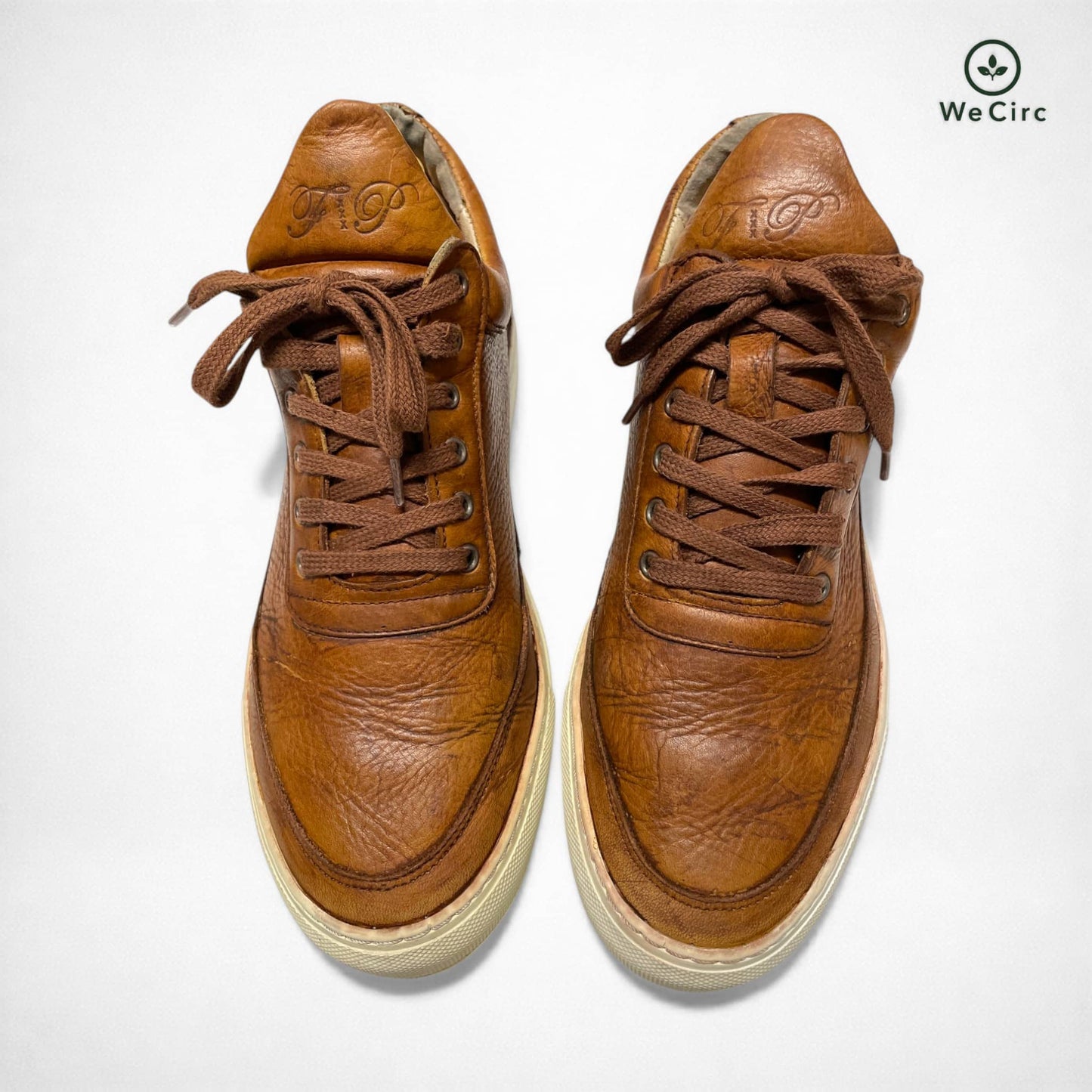 Filling Pieces Low Top Premium Wood Sneaker Braun 42 - Hauptansicht