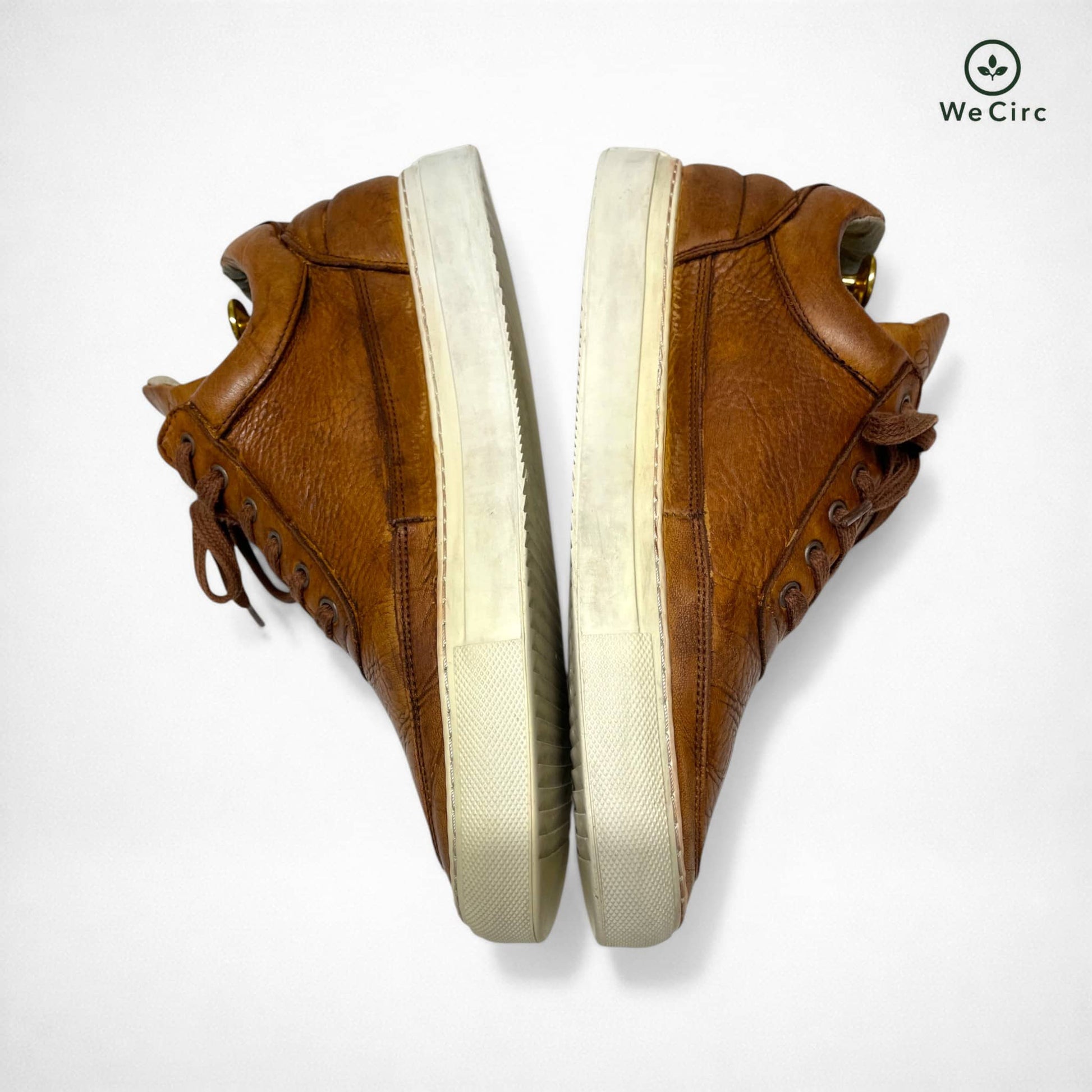 Low Top Premium Wood Sneaker Braun 42 - Detailansicht