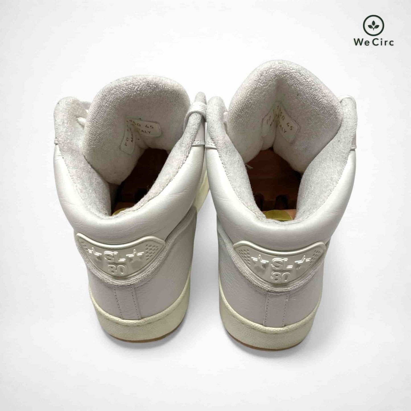 SL/80 High Top Sneaker Weiß 45 - Detailansicht