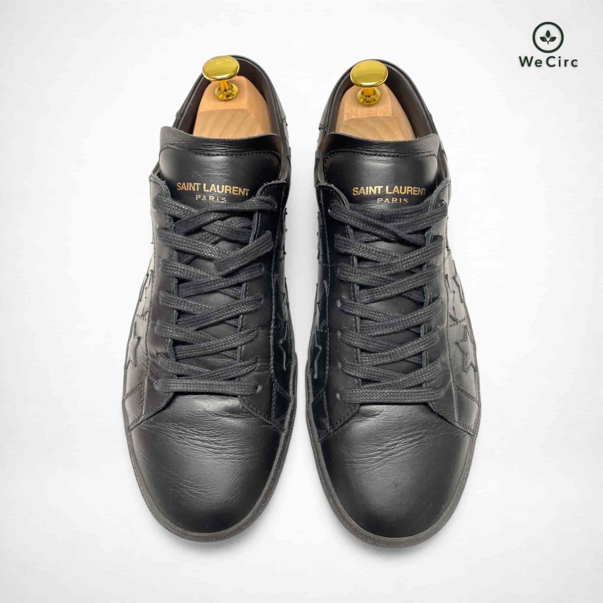 Court Classic Low-Top Sneaker Schwarz 44 - Detailansicht