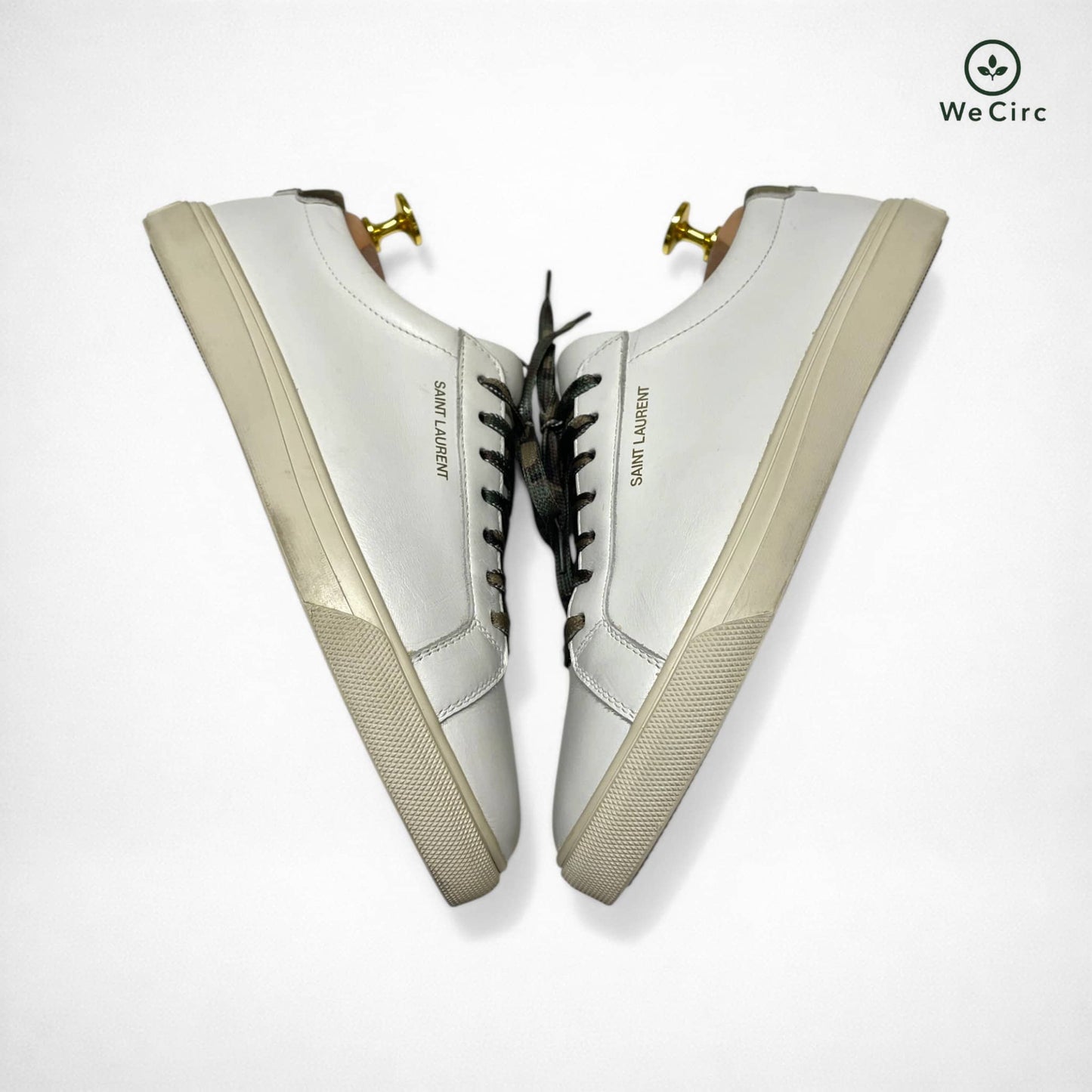 	"Andy" Low-Top-Sneaker Weiß 39.5 - Detailansicht