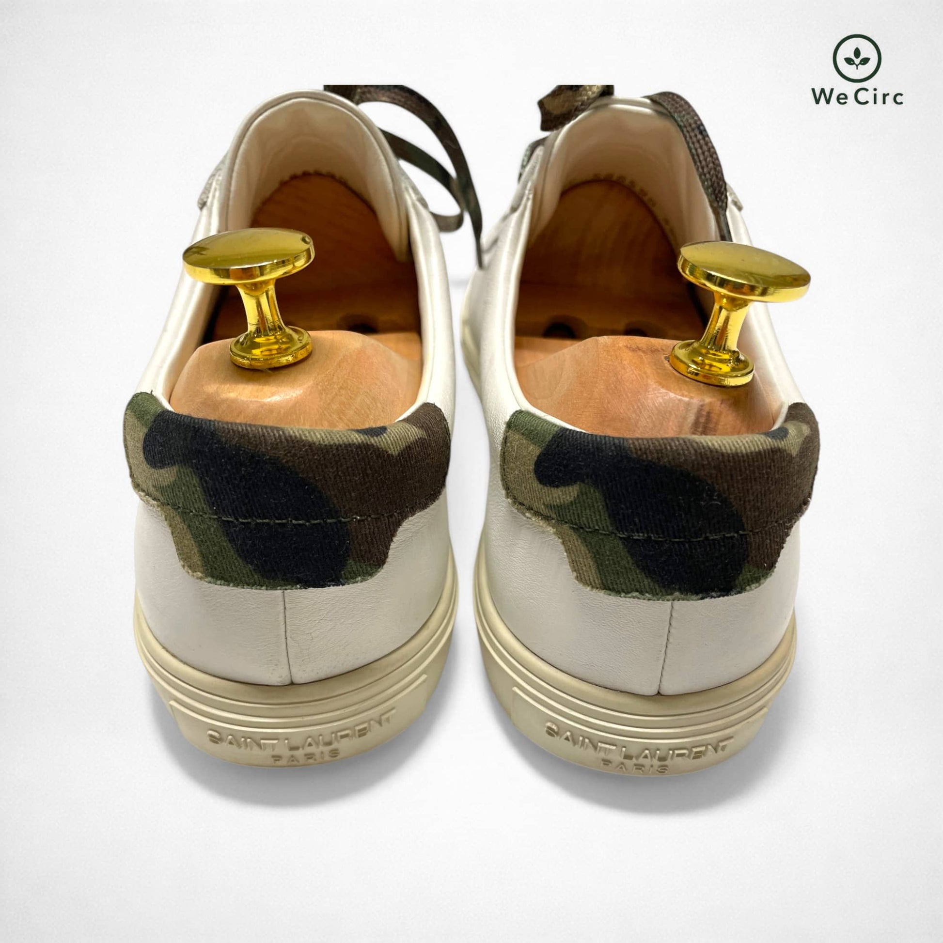 	"Andy" Low-Top-Sneaker Weiß 39.5 - Detailansicht