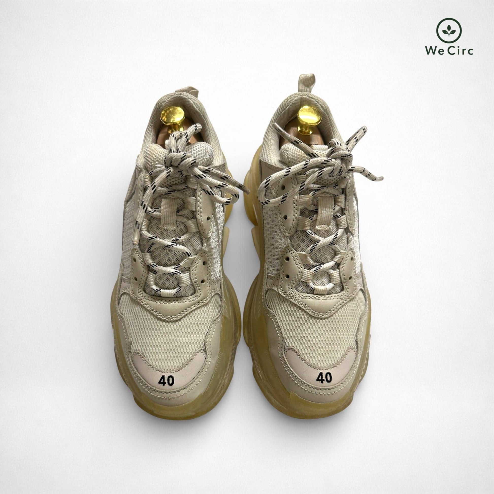 Triple S Sneaker WeiÃŸ 40 - Detailbild