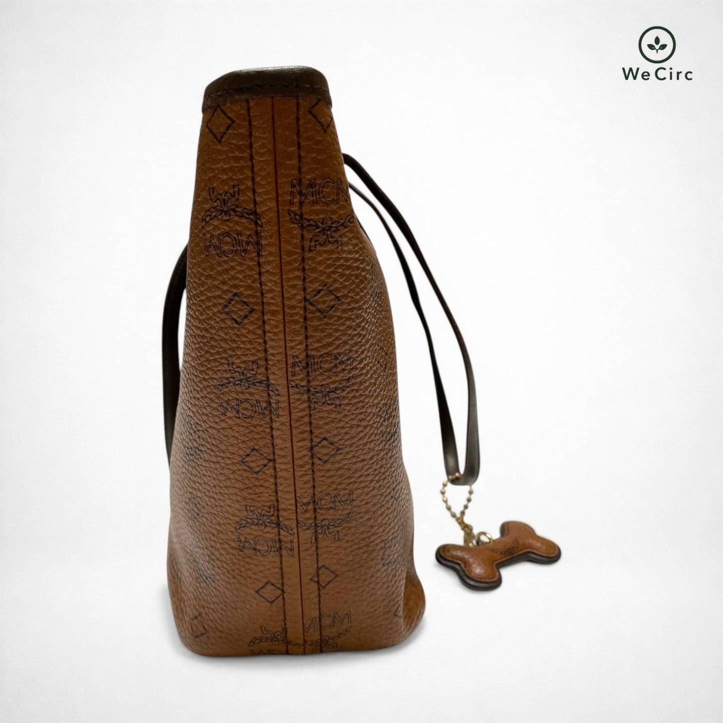 Anya Dog Bone Shopper Braun - Detailansicht