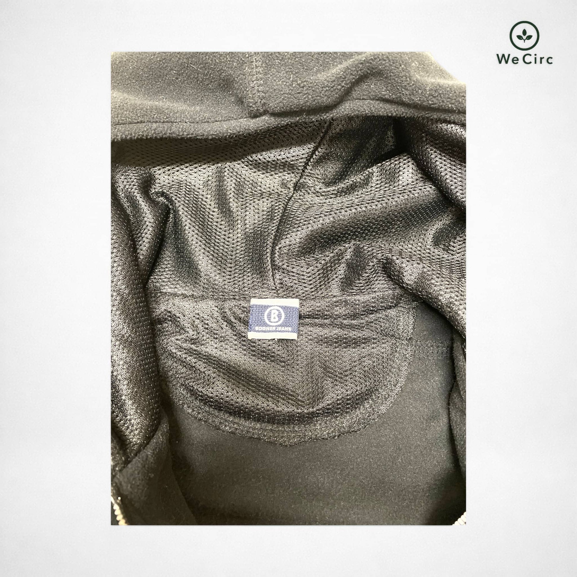 Fleecejacke Schwarz S - Detailansicht