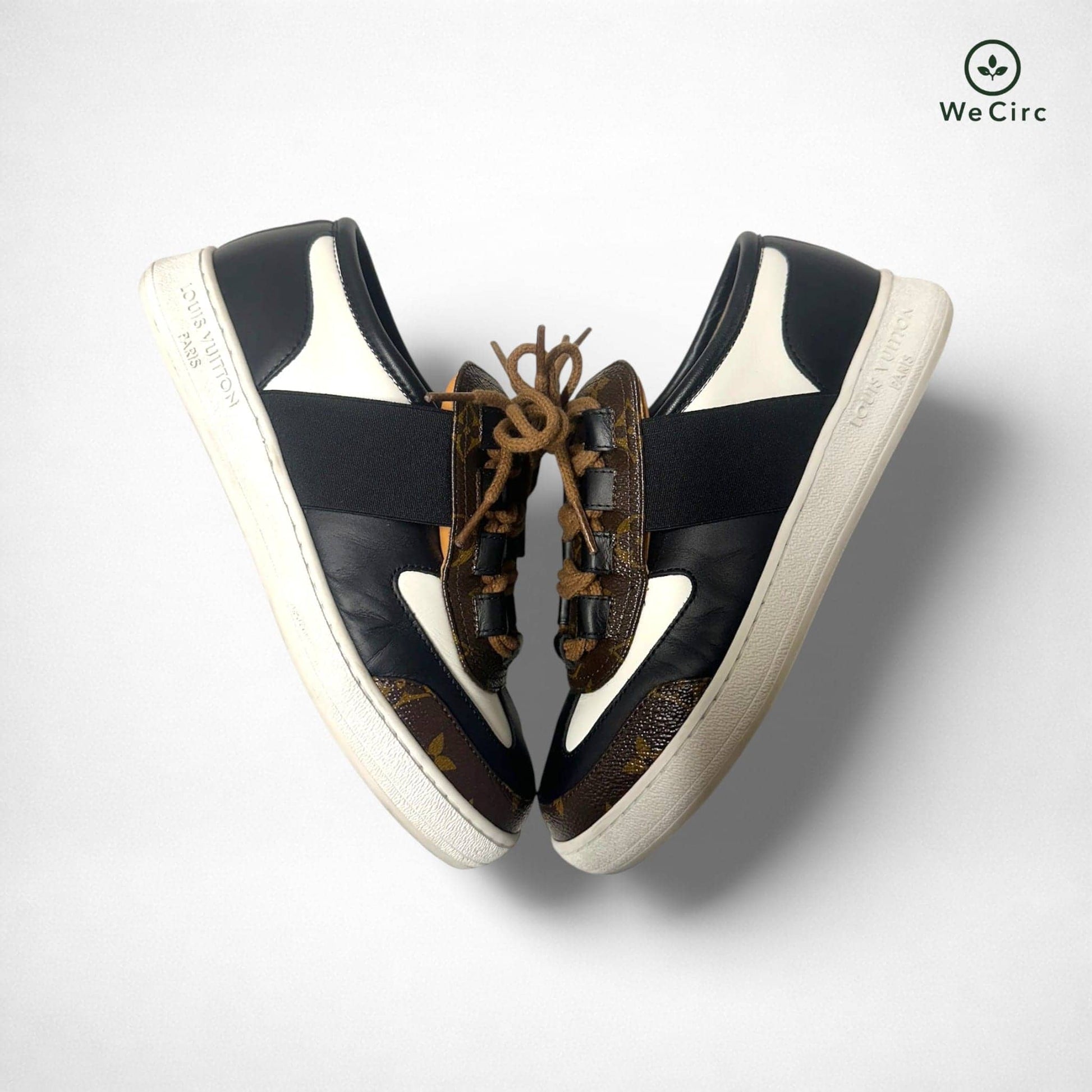 Low Top Lous Sneaker Braun 37 - Detailbild