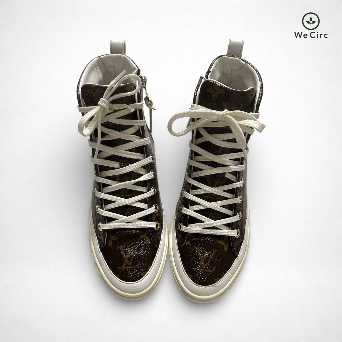 Louis Vuitton Stellar Vinyl Logo Sneaker Braun 36.5 - Hauptansicht