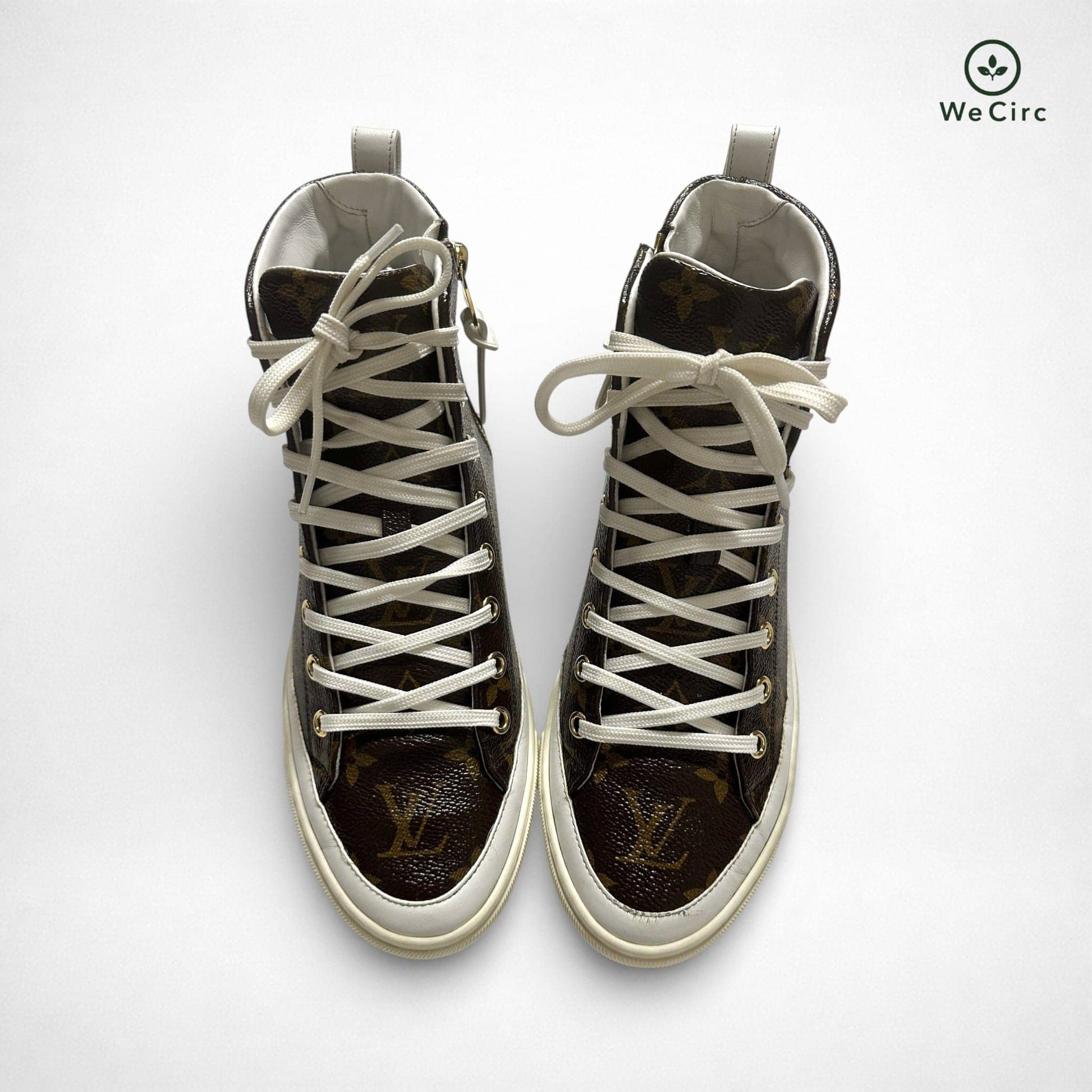 Louis Vuitton Stellar Vinyl Logo Sneaker Braun 36.5 - Hauptansicht