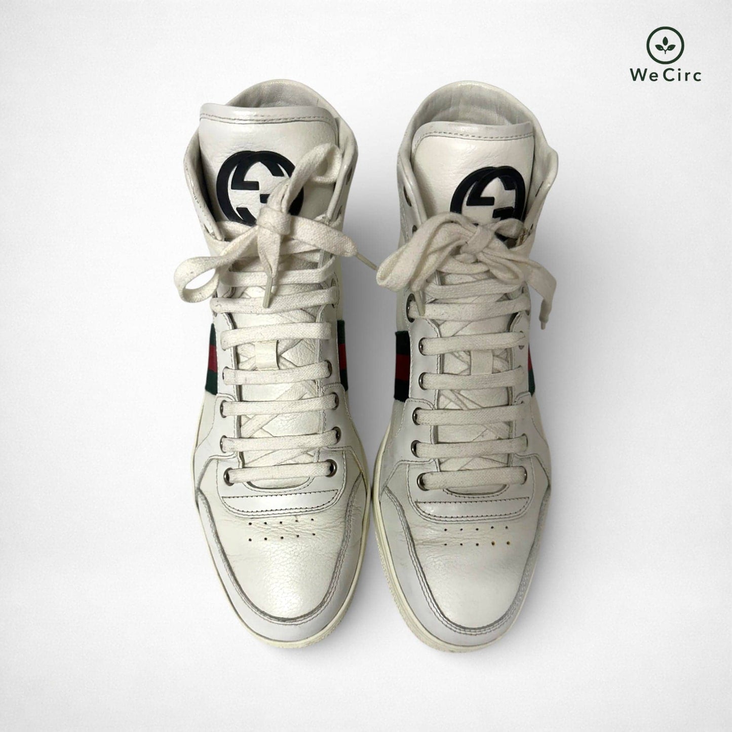 Gucci Coba High Top Sneaker Weiß 42 - Hauptansicht