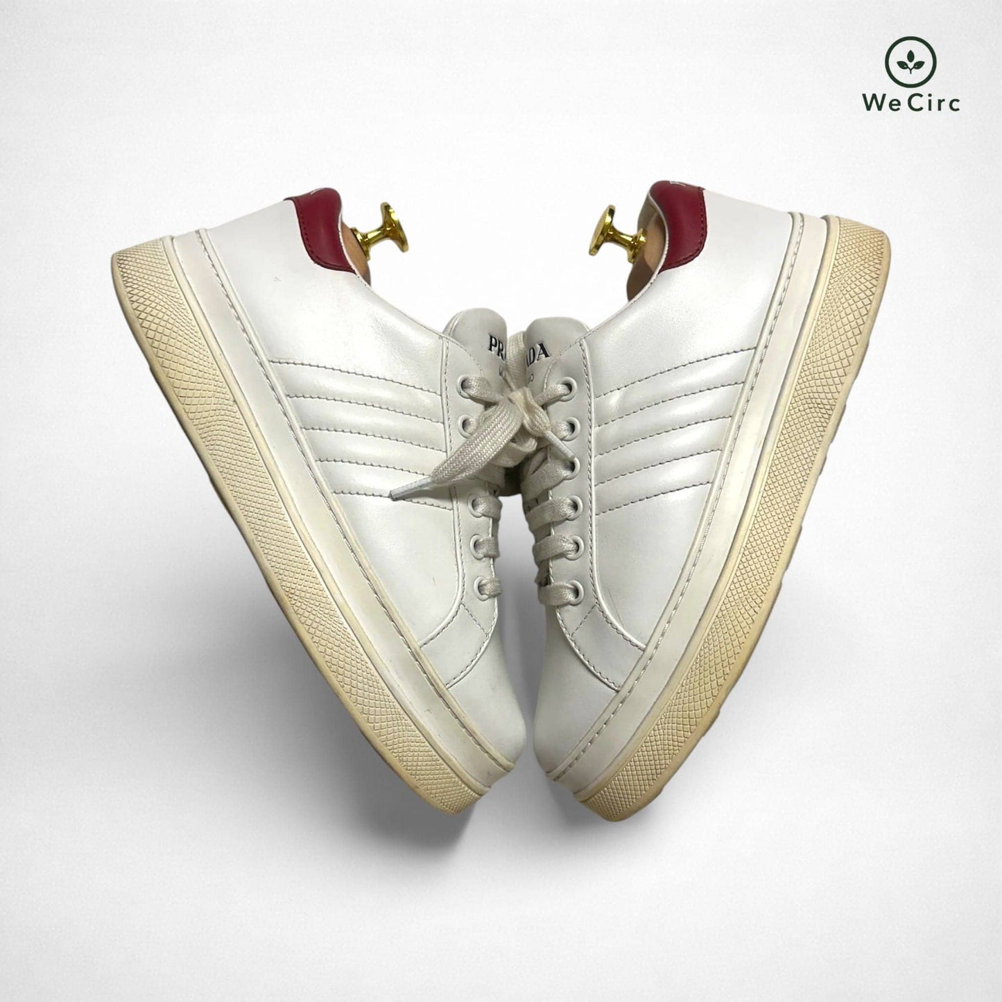 Plateau Sneaker Weiß 37 - Detailbild