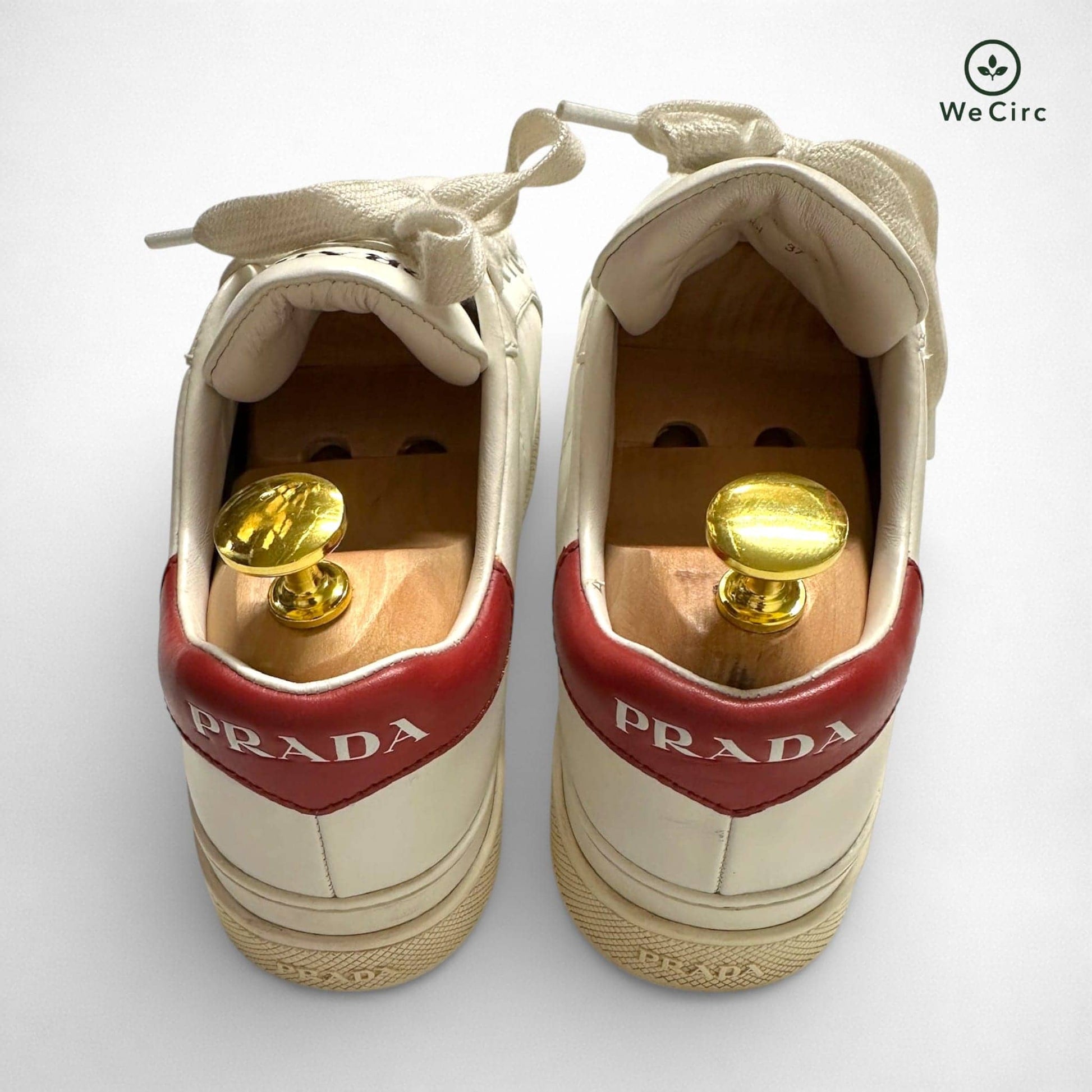 Plateau Sneaker Weiß 37 - Detailbild