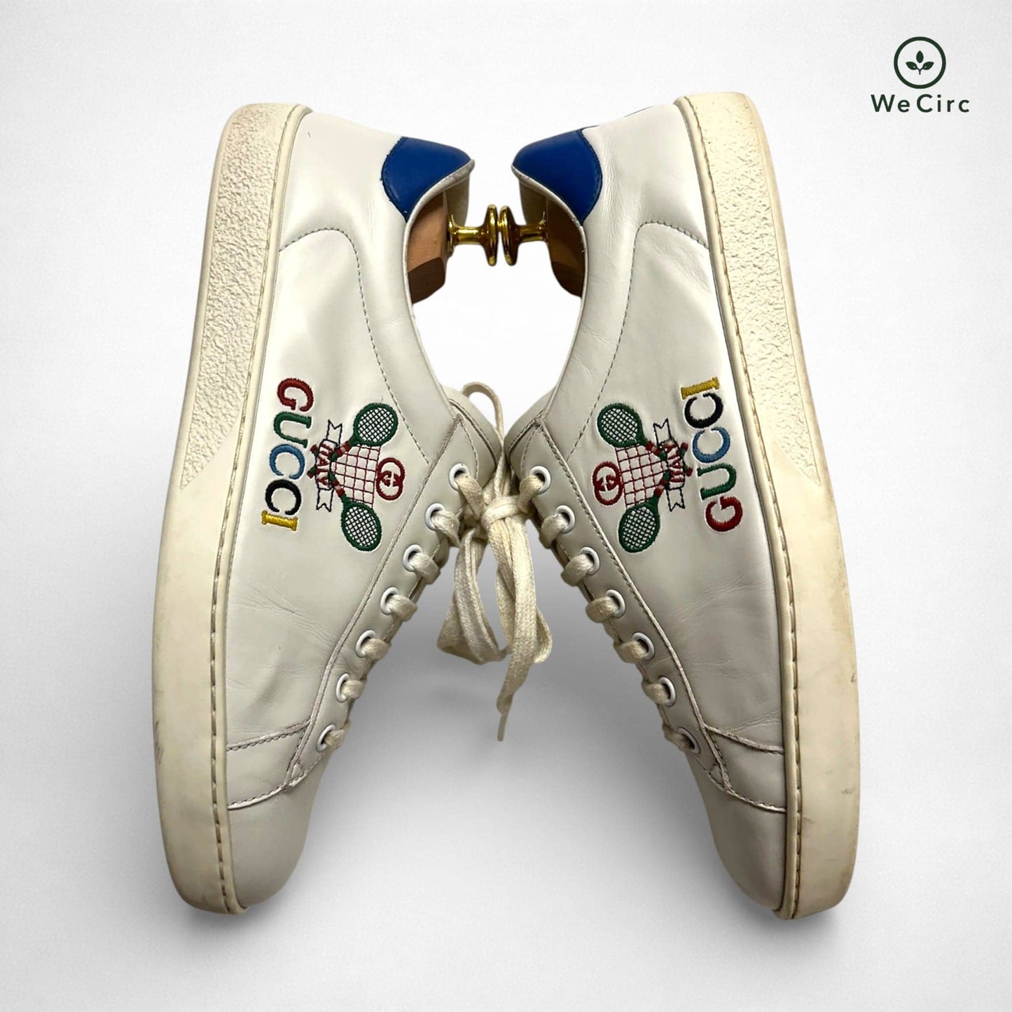 Ace Sneaker Tennis Print WeiÃŸ 41 - Detailbild