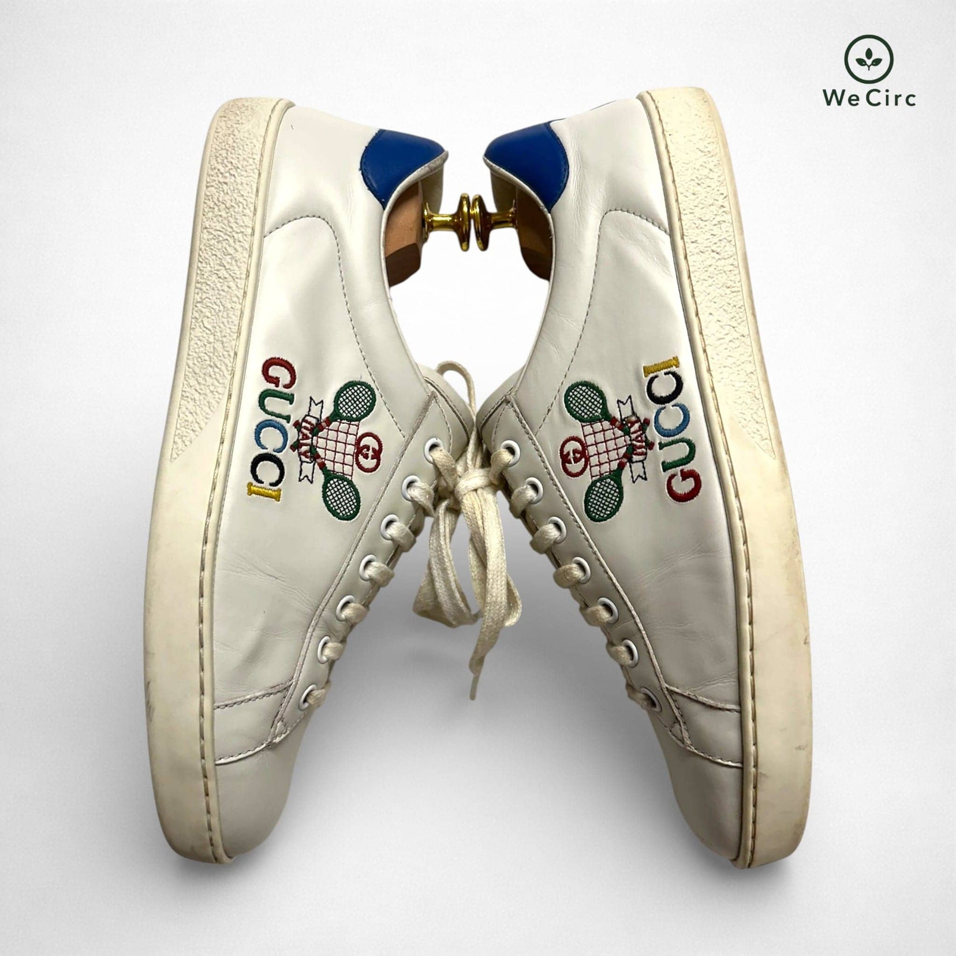Ace Sneaker Tennis Print WeiÃŸ 41 - Detailbild