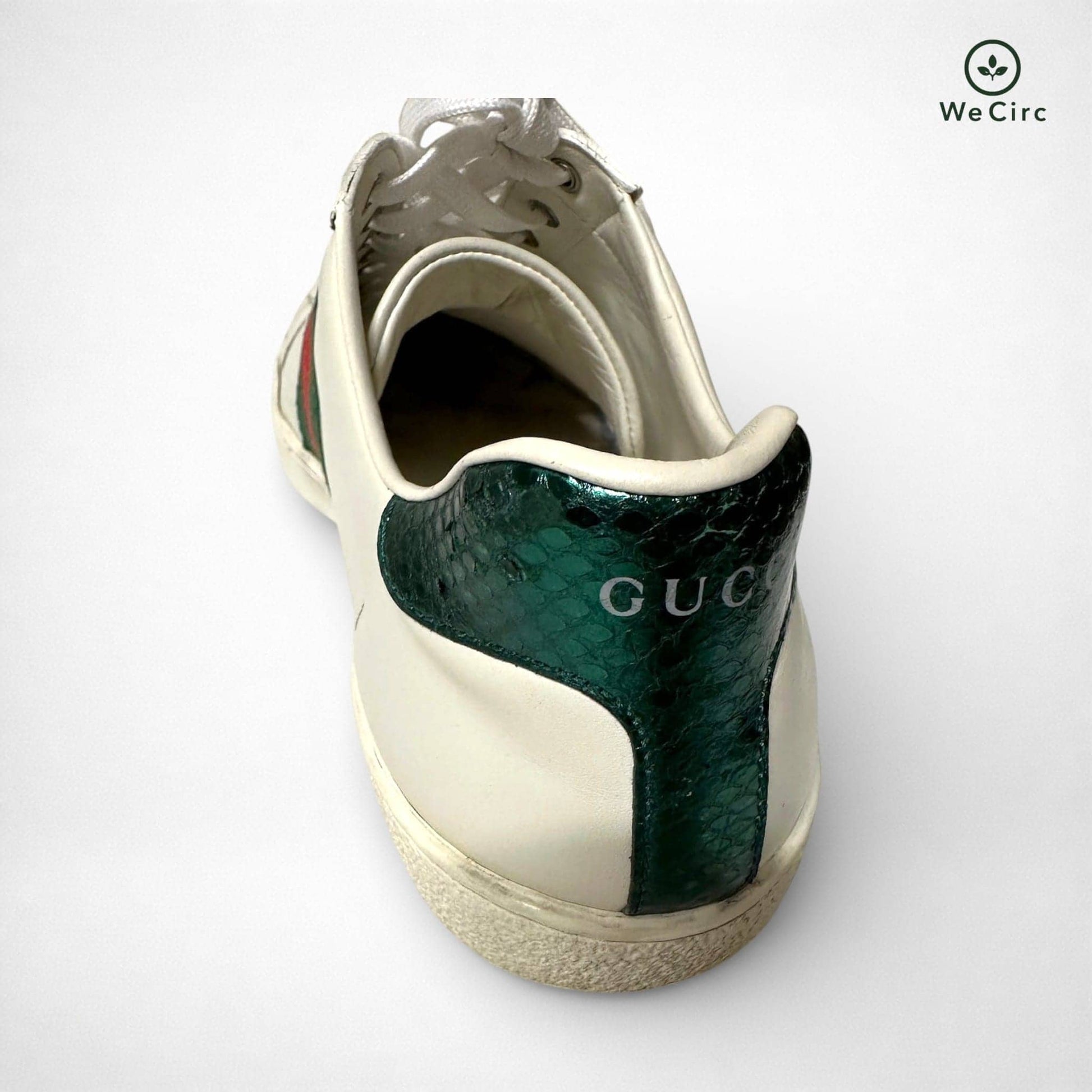 Ace Sneaker Schlange Print WeiÃŸ 46 - Detailbild