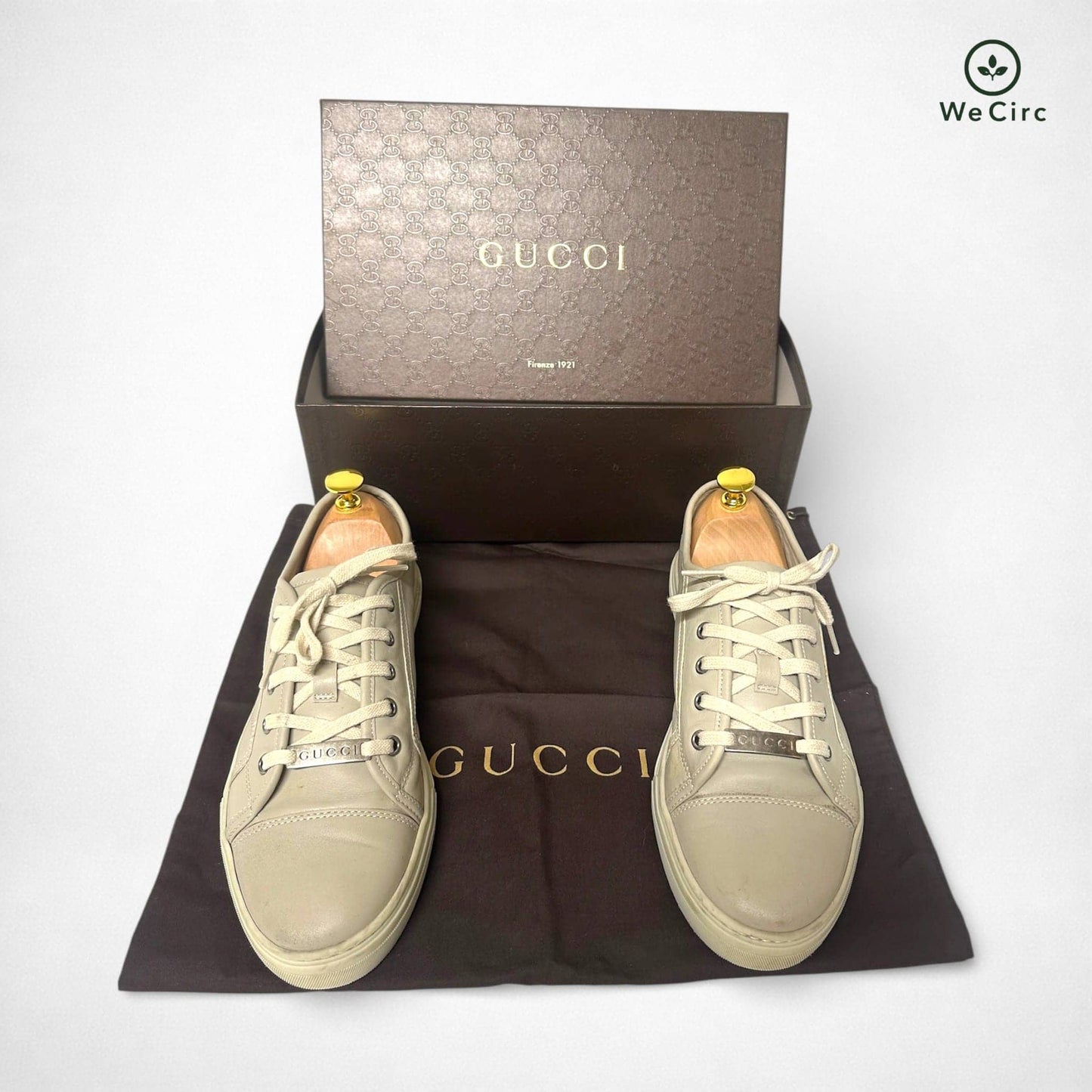 Gucci Miro'Soft Mystic White Sneaker Beige 40 - Hauptansicht