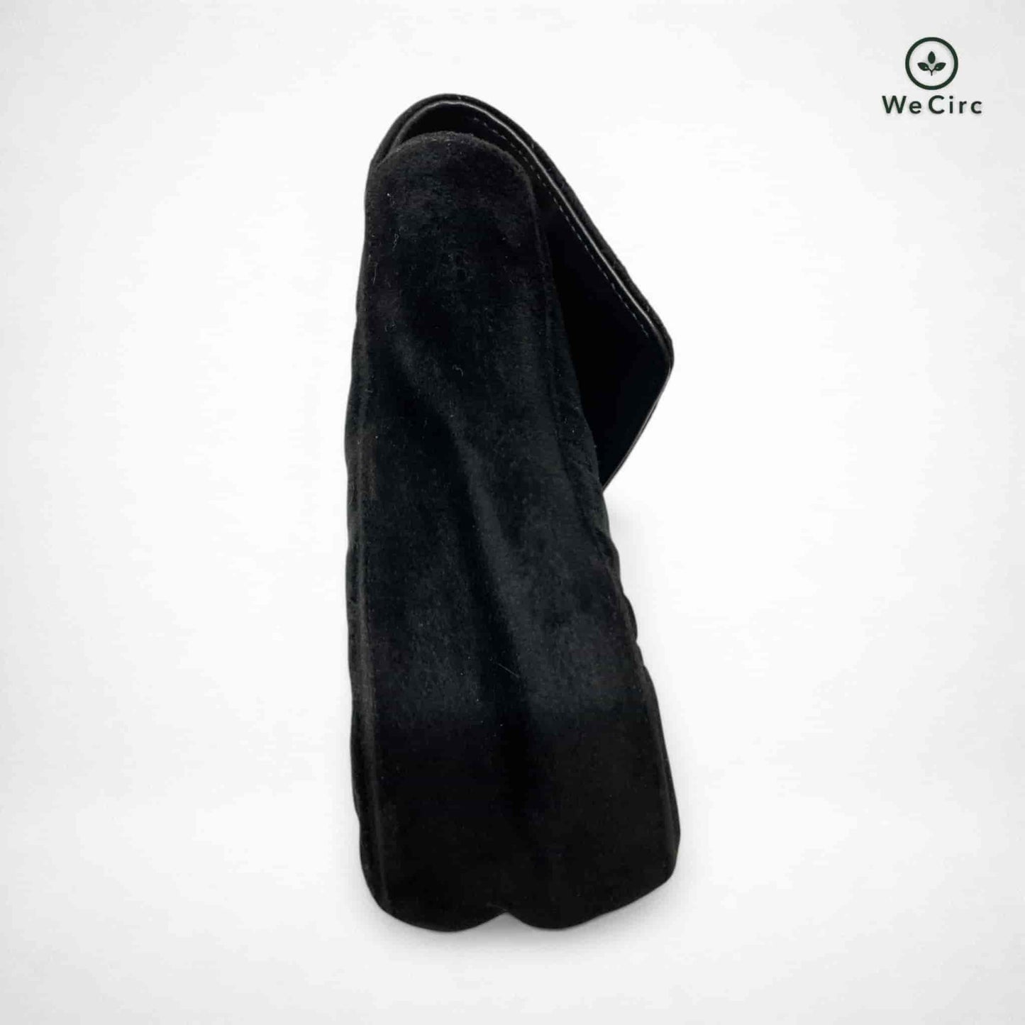 Marmont Schultertasche Samt Schwarz - Detailansicht