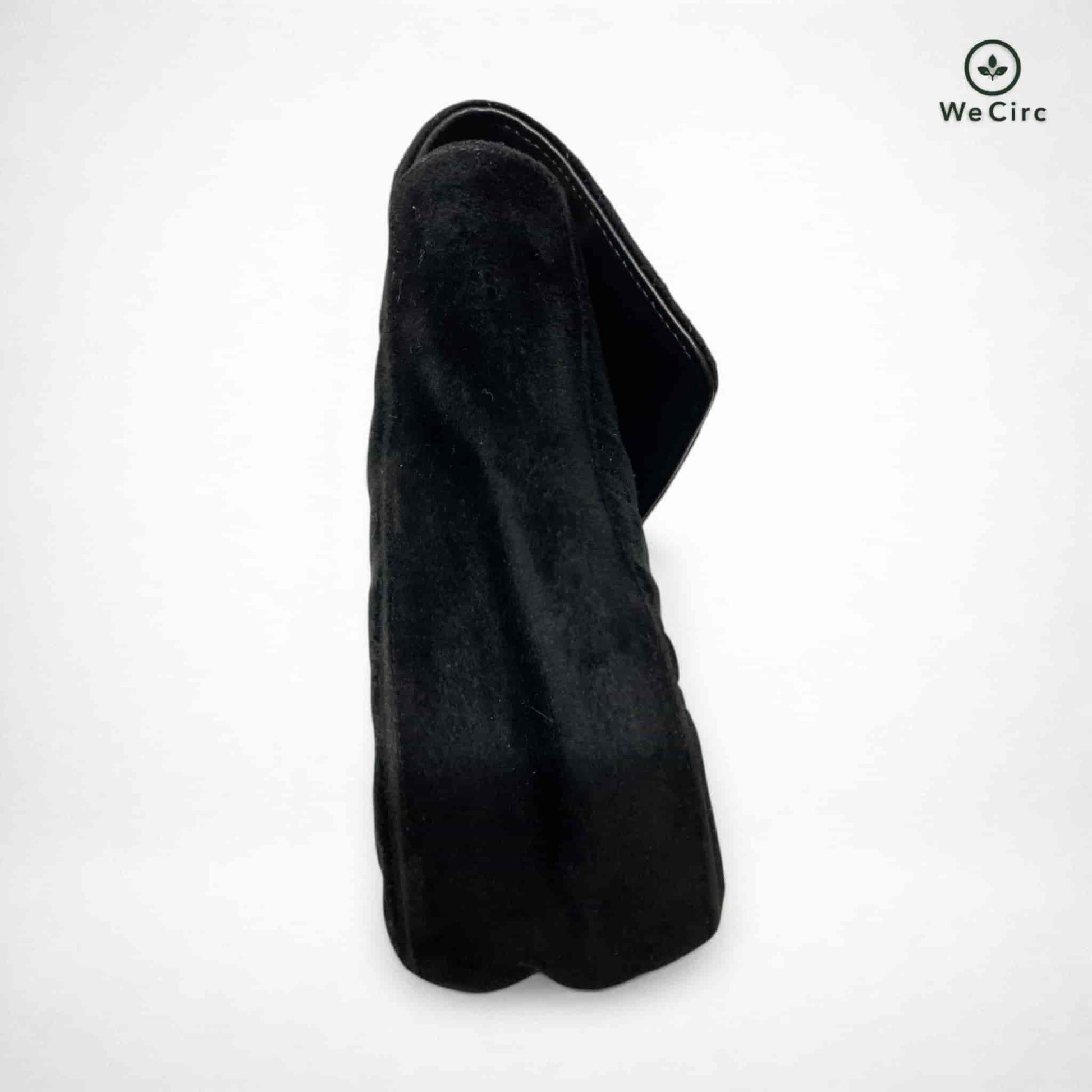 Marmont Schultertasche Samt Schwarz - Detailansicht