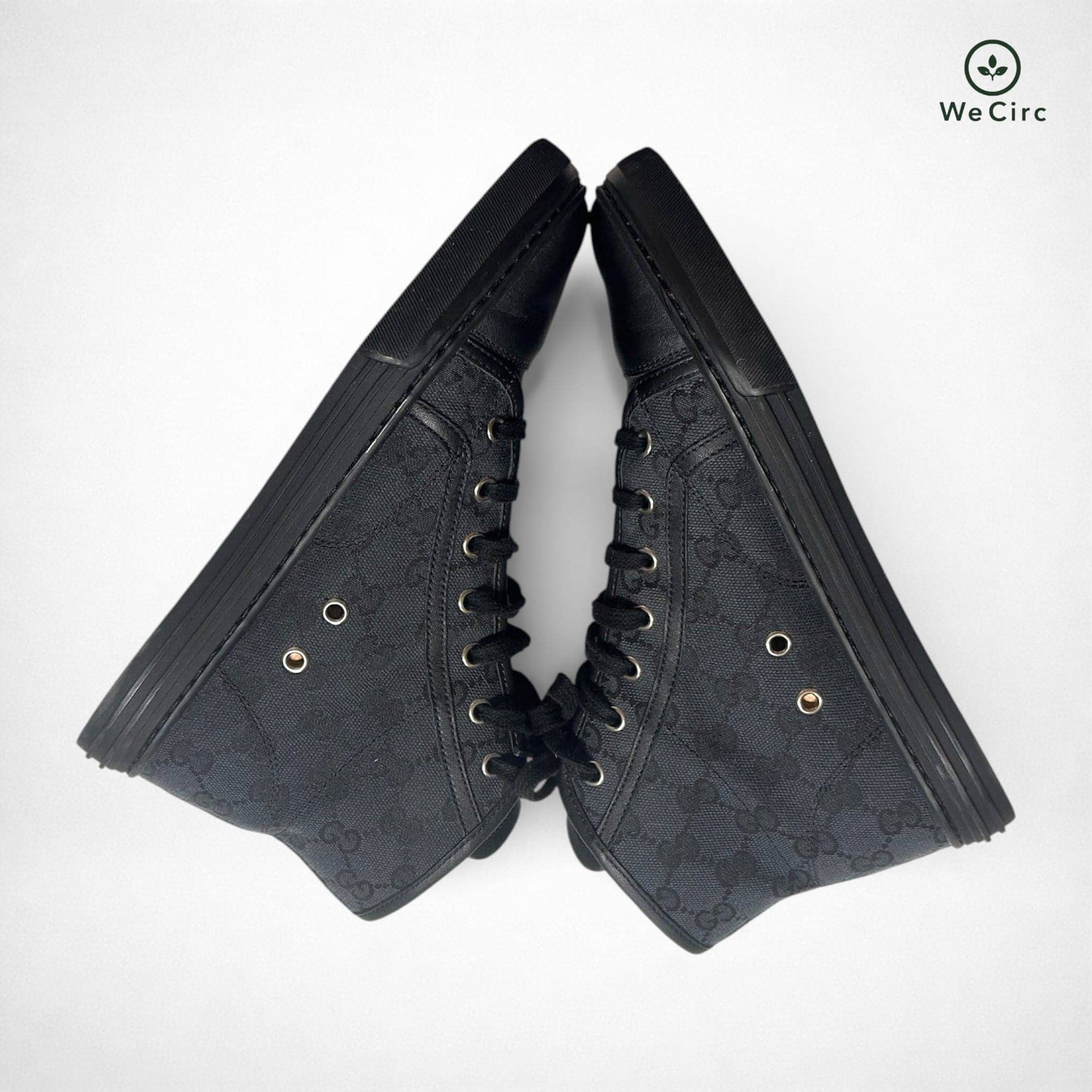 GG High Top Canvas Sneaker Schwarz 37.5 - Detailbild