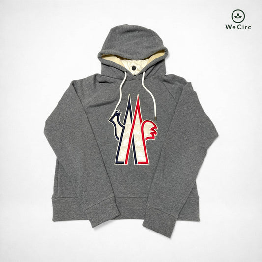 Moncler Grenoble Hoodie Grau L - Hauptansicht
